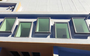 Velux Skylights, GACO Silicone Roof Coating