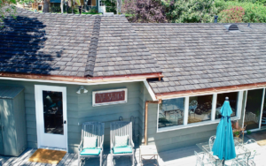Cedar Tiles, Custom Copper Gutters and Downspouts