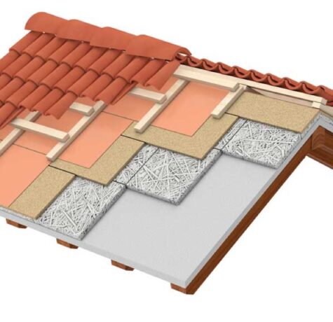 Layers-of-roofing-material