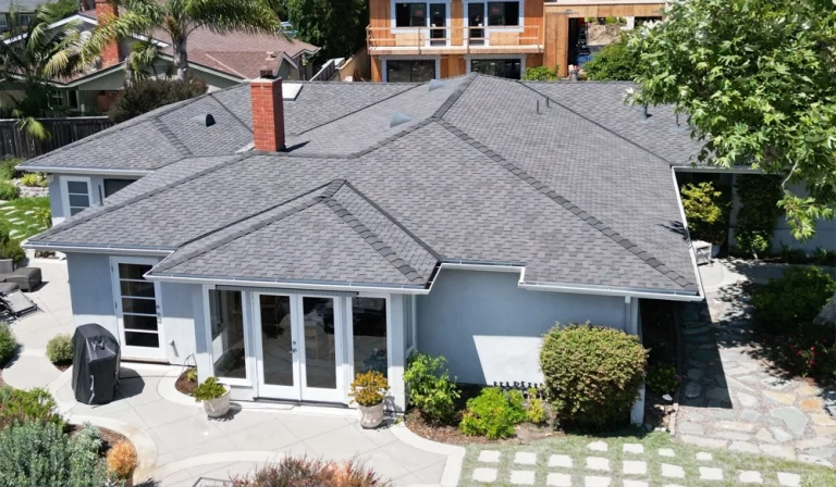 recent roofing project in orange county