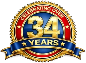 34-years-roofing experience in Orange County