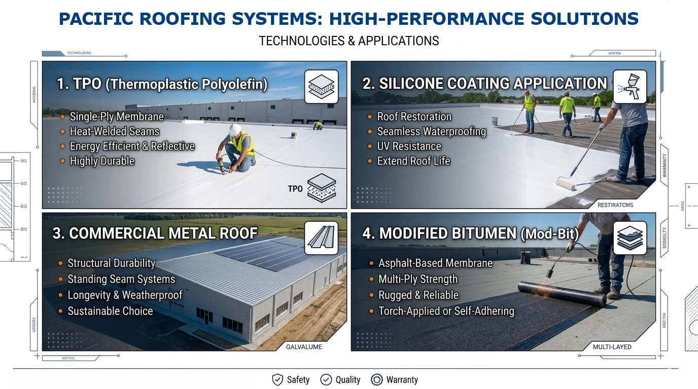 Types of Roof Systems