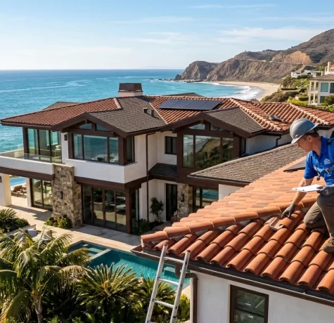 Residential roofing contractor serving Ventura County and Orange County coastal homes